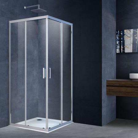 Душевой уголок Vincea Alpha VSS-3AL100CL, 1000*1000, хром, стекло прозрачное