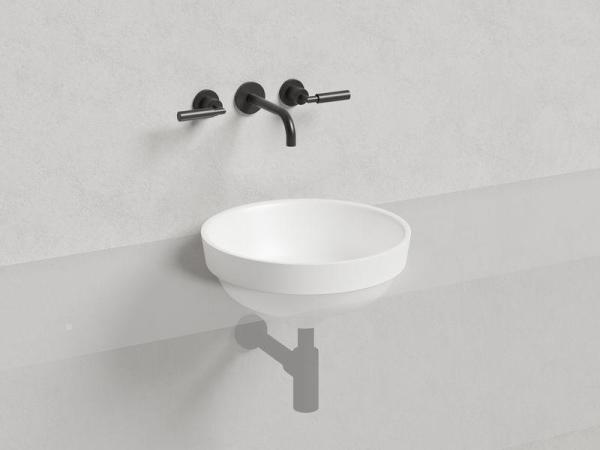 Раковина Salini MAREA 03 S-Stone матовая 42x42 1802203M полувстраиваемая