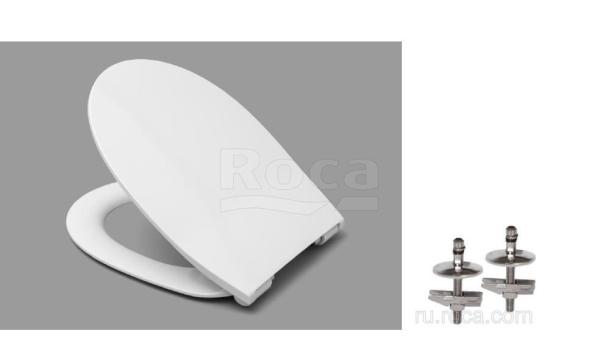Крышка для унитаза Roca Victoria Nord Soft Close ZRU9302919 петли хром