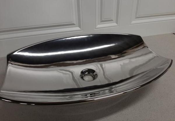 Раковина на столешницу Bien Harmony 64 см цвет платина HRLG06301FD0X0000