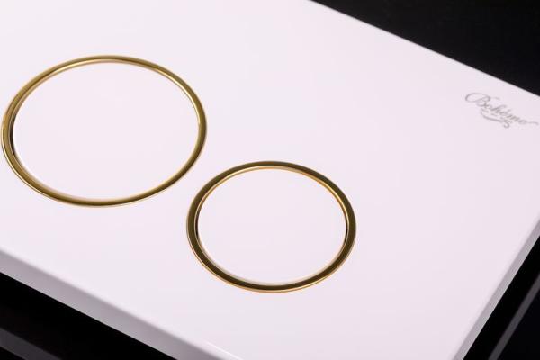 Кнопка для инсталляции Boheme 660 WHITE GOLD