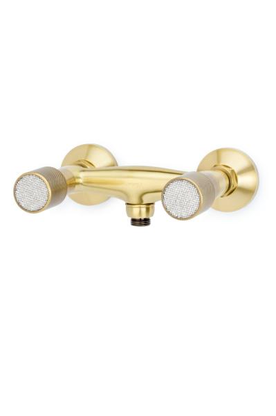 Смеситель для душа Boheme ROYAL CRYSTAL, бронза 314-Royal/CRST