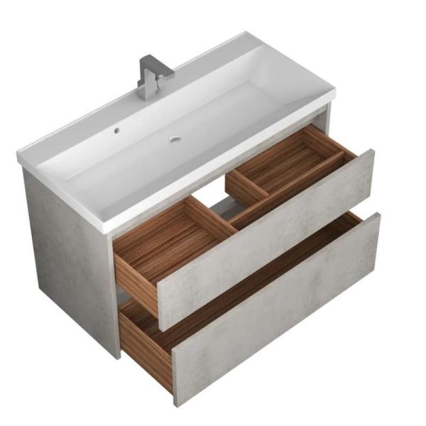 Тумба Veneciana MUSKAT 100 светлый камень под ум-к Classic