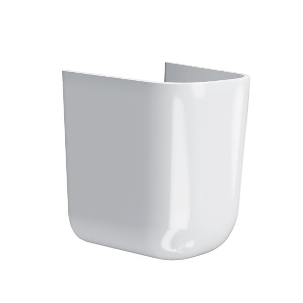 Полупьедестал Kerama Marazzi PRO ПРО PRO.hcol.02 подвесной, белый глянцевый