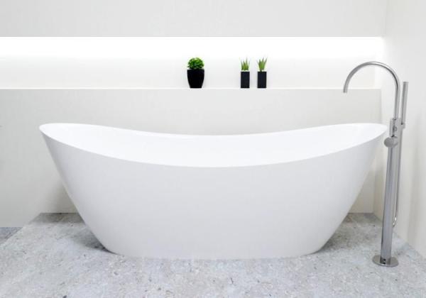 Ванна Aquastone Торре 168x80 литьевой мрамор отдельностоящая