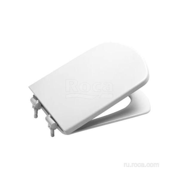 Крышка для унитаза Roca Dama Senso Soft Close ZRU9000041 петли хром