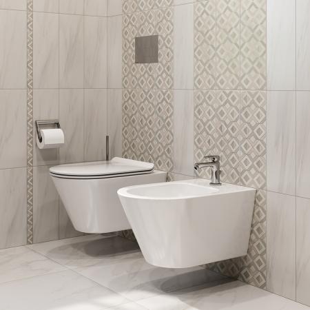 Унитаз Plaza Modern/Плаза Модерн подвесной безободковый, белый глянцевый