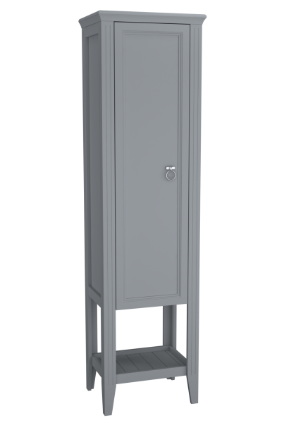 Шкаф пенал VitrA Valarte  62241 55 см матовый серый МДФ