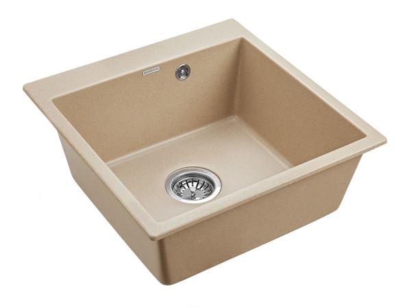 Мойка для кухни Paulmark PRAKTISCH, PM105152-QU , кварц, 510х520