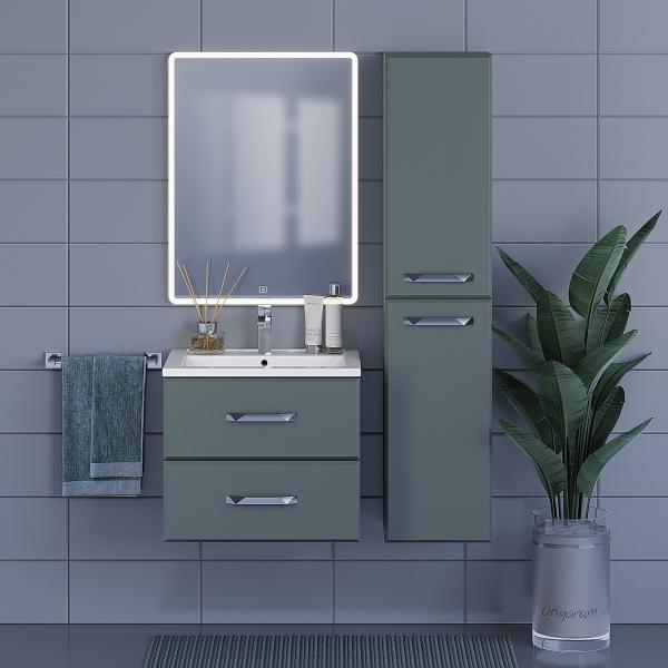 Пенал Uperwood Foster 36*30*160 см, подвесной, серый графит