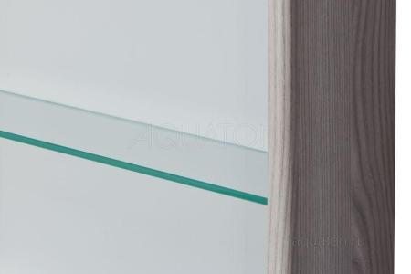 Зеркальный шкаф AQUATON Сильва 50 дуб фьорд 1A215502SIW6L