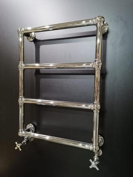 Полотенцесушитель водяной Boheme Chromo 717 750x500 Хром, нержавеющая сталь