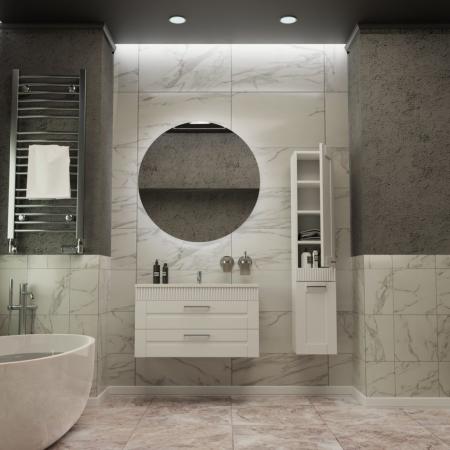 Тумба SANVIT Турин-2 100 подвесная Белый без раковины