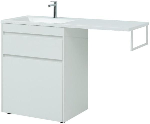 Тумба под раковину Aquanet Токио 68 белый (напольная, 1 ящик)