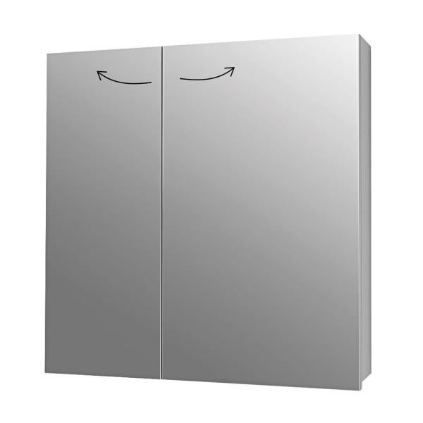 Зеркальный шкаф DREJA ALMI 99.9010 70 см, белый