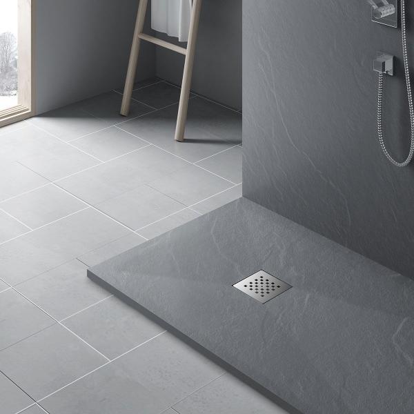 Поддон для душа Vincea из искусственного камня VST-4SR9016G, 1600*900*30, серый