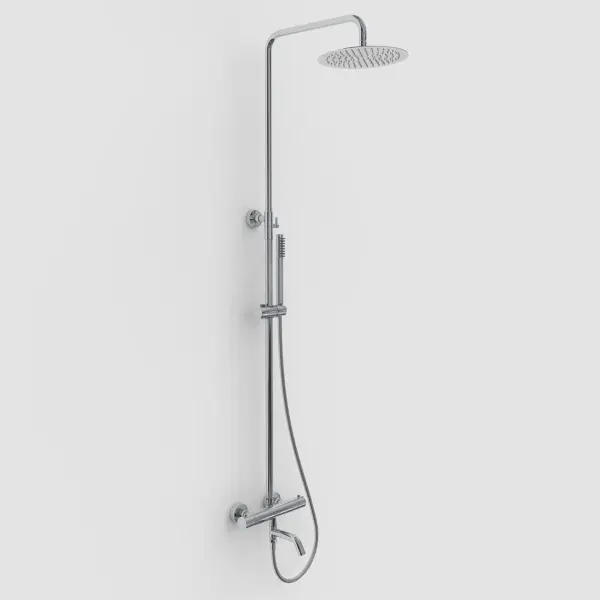 Душевая стойка BERGES KALISTO 3R 75021 с термостатом, хром