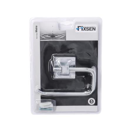 Держатель для туалетной бумаги FIXSEN METRA FX-11110A, хром
