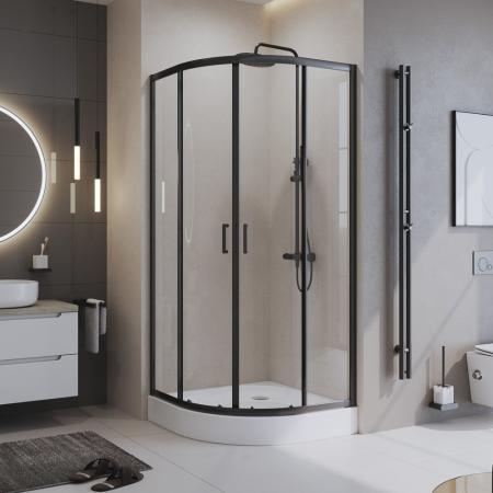 Душевой уголок BelBagno UNO-195 90x90 матовое стекло 5 мм профиль хром UNO-195-R-2-90-CH-CR