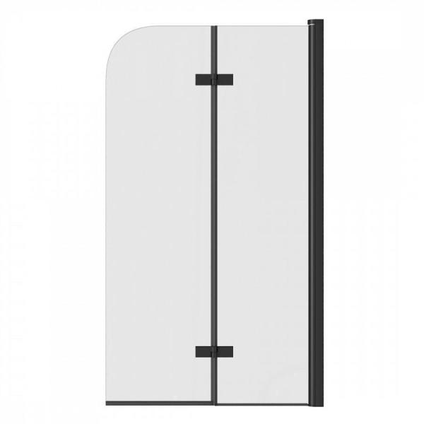 Шторка на ванну 80х140 см Maretti Valentina VA41R8014097-560, профиль черный