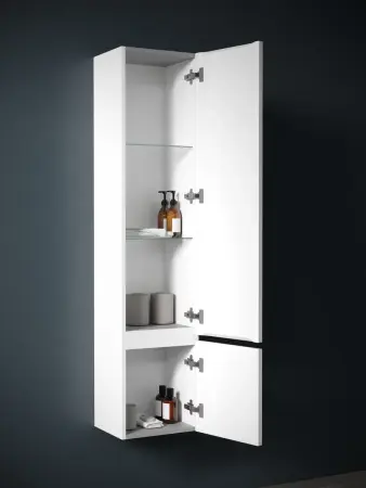 Шкаф-пенал SANCOS Very подвесной правый,  Bianco , 350х300х1600 мм, арт. PVR35RW