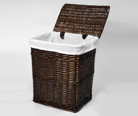 Корзина Wasserkraft Isar WB-130-L для белья с крышкой Плетеная