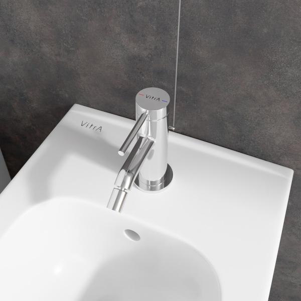 Смеситель VitrA Minimax Round  A43536EXP однорычажный хром латунь