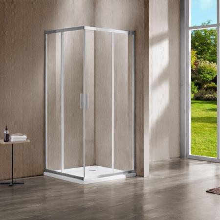 Душевой уголок Vincea Garda VSS-1G1012CL, 1200*1000, хром, стекло прозрачное