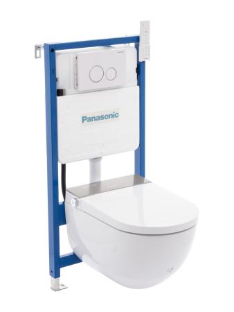 унитаз-биде электронный Panasonic CH2730 с инсталляцией и кнопкой смыва_Комплект 2730