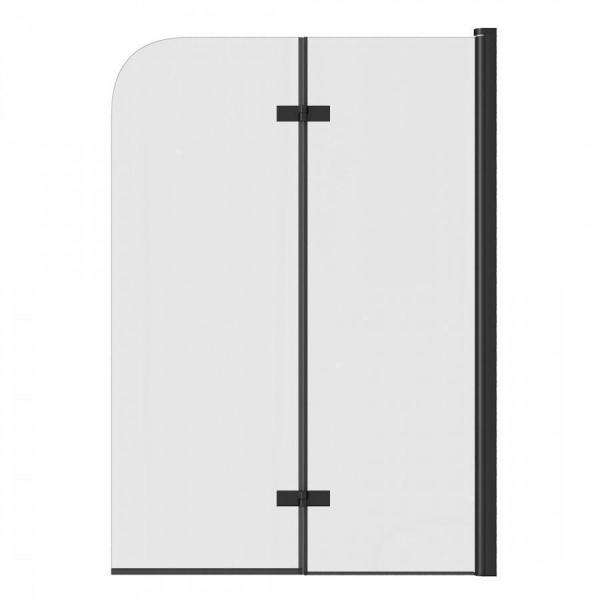 Шторка на ванну 100х140 см Maretti Valentina VA41R100140097-560, профиль черный