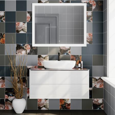 Раковина Kerama Marazzi PLAZA ПЛАЗА PLR.wb.60.1 накладная 60, белая глянцевая