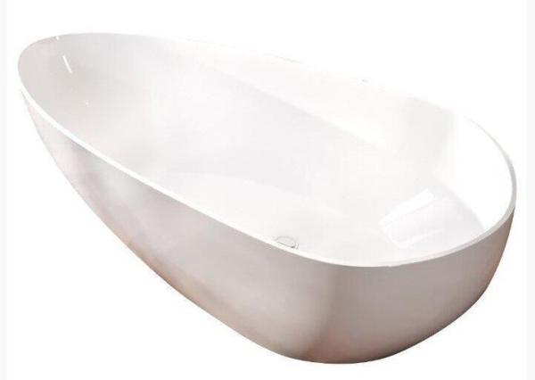 Ванна Aquastone Бона 167x83 литьевой мрамор отдельностоящая