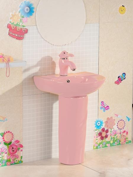 Раковина Детская Gid Nb192-PK напольная 43 Розовый
