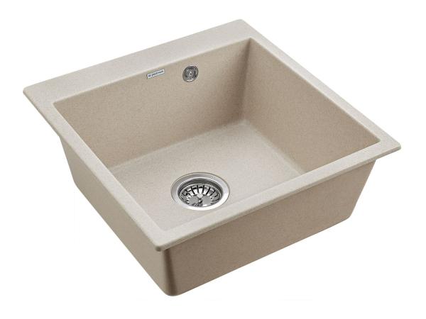 Мойка для кухни Paulmark PRAKTISCH, PM105152-BE, бежевый, 510х520