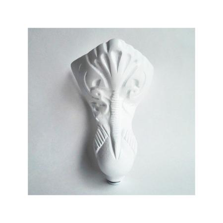 Ванна Magliezza Beatrice-WH 153х77 см чугунная ножки белые