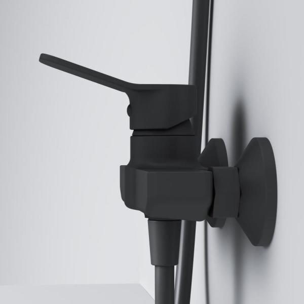 Набор для ванной комнаты AM.PM X-Joy F42885A24 2 в 1 чёрный