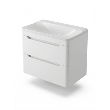 Подвесная тумба с раковиной Uperwood Ocean KOcean80w 80 см белая