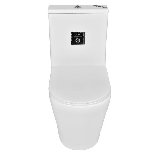 Унитаз EMMY 8004 напольный с бачком и сиденье микролифт термопласт