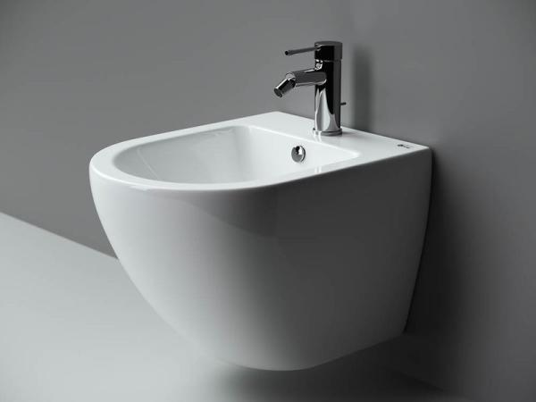 Биде Ceramicanova METROPOL CN4003 подвесное белое