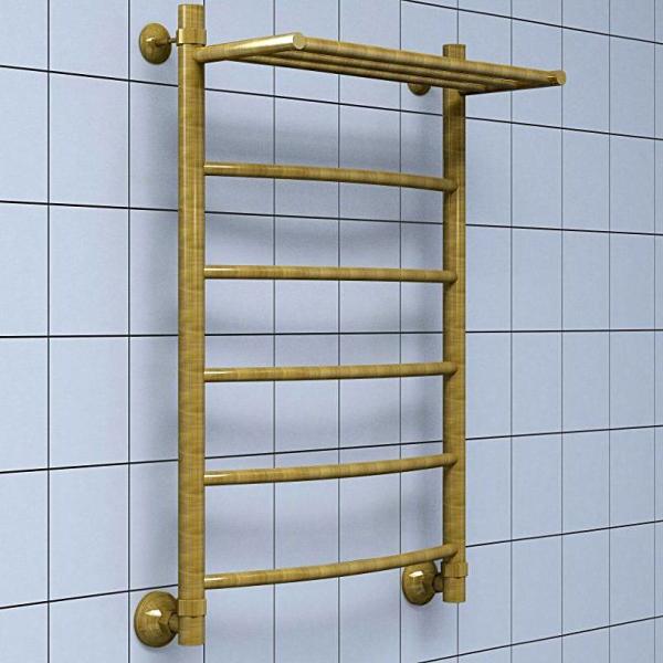 Полотенцесушитель водяной Ника Arc ЛД/ВП 60/50 бронза