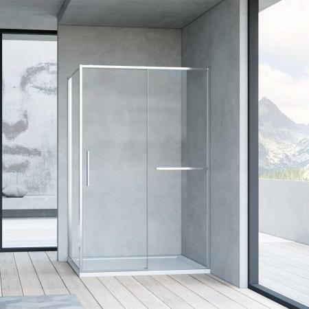 Душевой уголок Vincea Slim Soft VSR-1SS8013CL, 1300*800, хром, стекло прозрачное