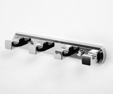 Крючок WasserKraft Lippe K-6574 4 крючка хром