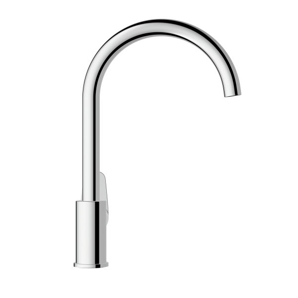 Смеситель VitrA Flow Round  A43407EXP с поворотным изливом однорычажный хром латунь