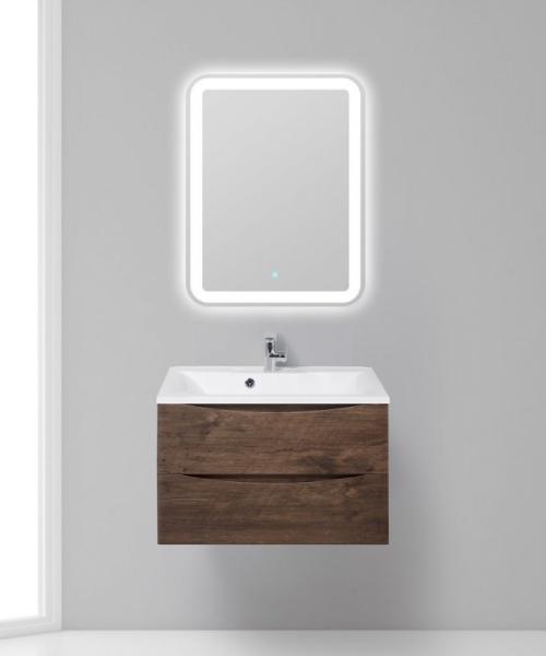 Тумба под раковину Belbagno MARINO Rovere Moro подвесная 750x450x500 MARINO-750-2C-SO-RW-P