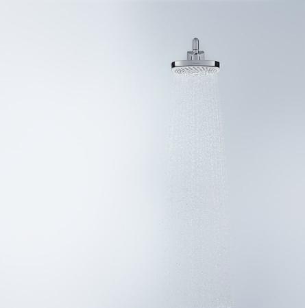 Верхний душ Hansgrohe Croma Select E 180 2jet EcoSmart 9 л/мин 26528400 хром-белый