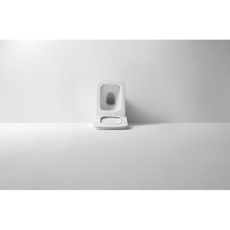 Унитаз CeramaLux NS-3170 54 см приставной безободковый микролифт