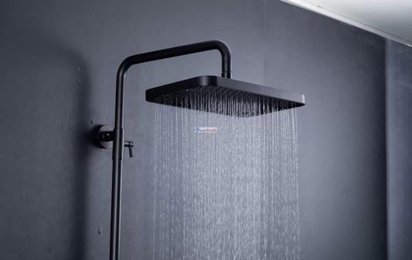 Душевая система Gappo G2496-16 черный матовый с изливом