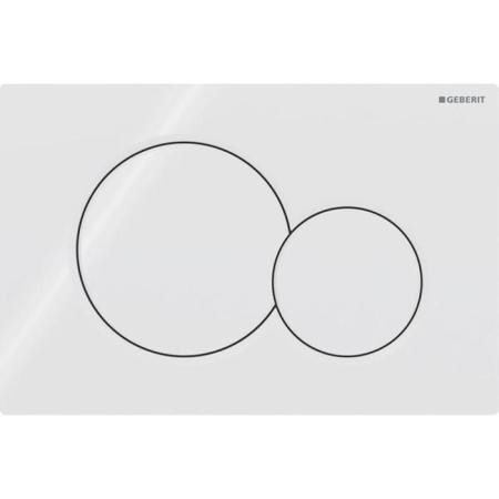 Смывная клавиша Geberit Sigma01 115.770.11.5 цвет белый