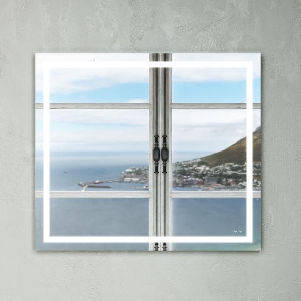 Зеркало AM.PM GEM M91AMOX0801WG Серебристый