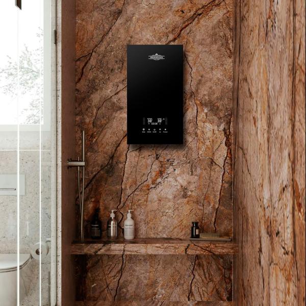 Электрический проточный водонагреватель PRIMOCLIMA INTEGRA 14 кВт, черный